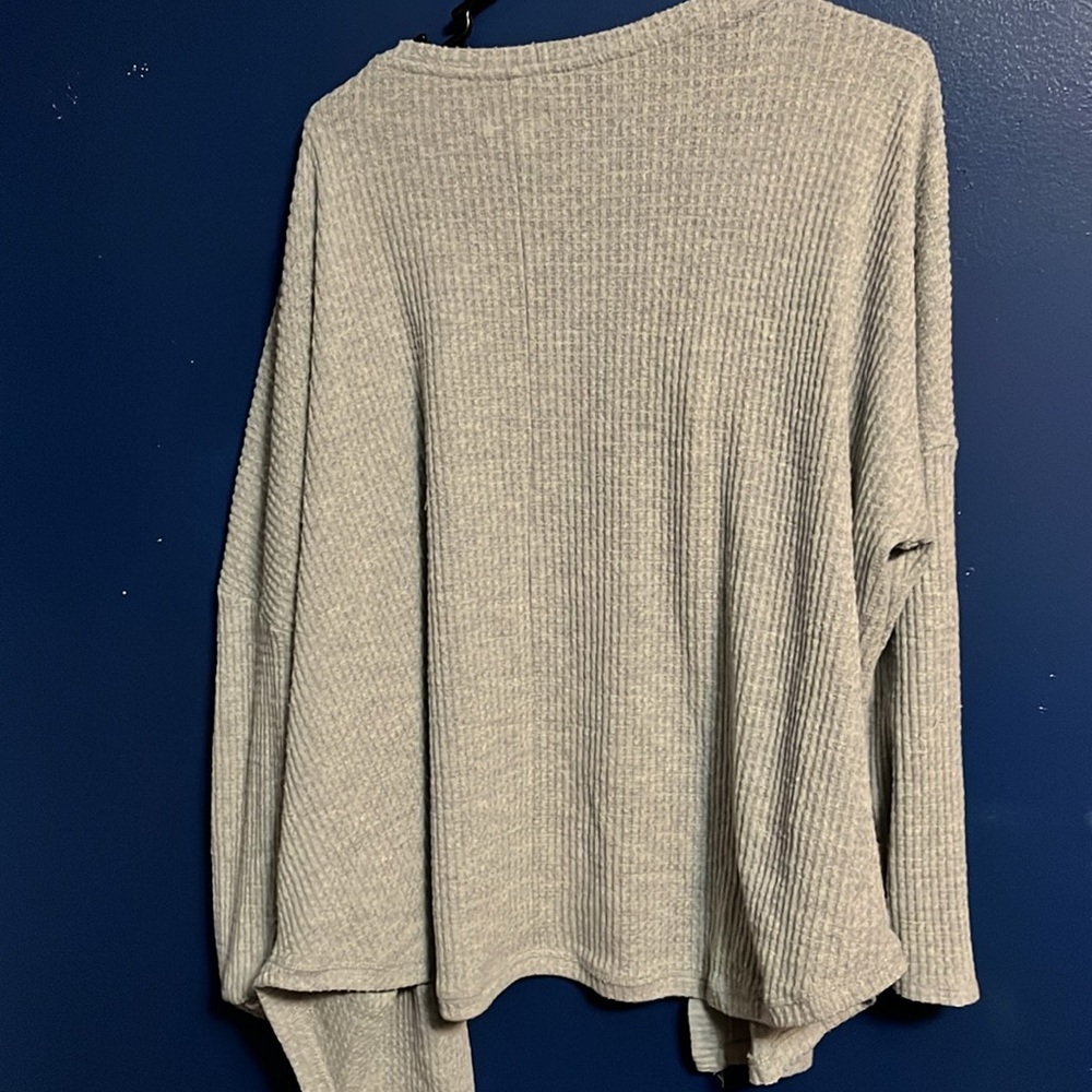 Colsie Gray Cardigan - Picture 2 of 3